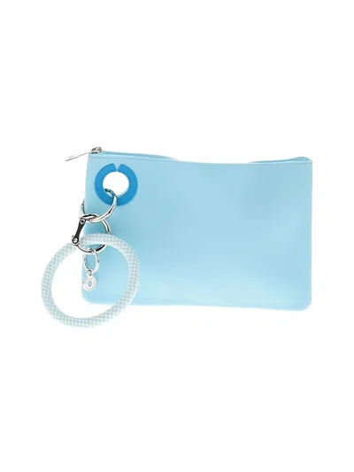 Pre-owned Assorted Brands Wristlet In Blue
