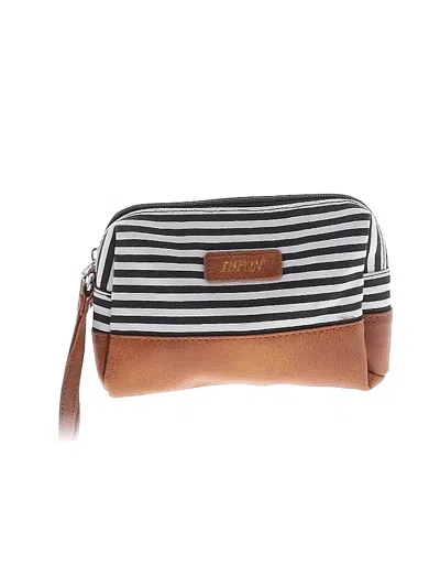 Pre-owned Assorted Brands Wristlet In Brown