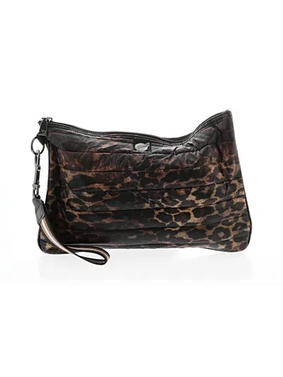 Pre-owned Assorted Brands Wristlet In Brown