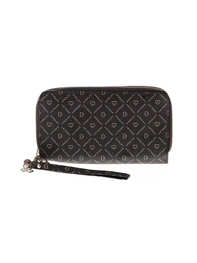 Pre-owned Assorted Brands Wristlet In Brown