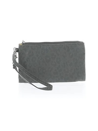Pre-owned Assorted Brands Wristlet In Gray