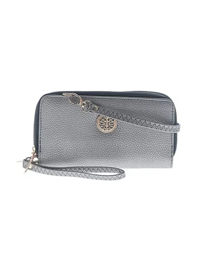 Pre-owned Assorted Brands Wristlet In Gray