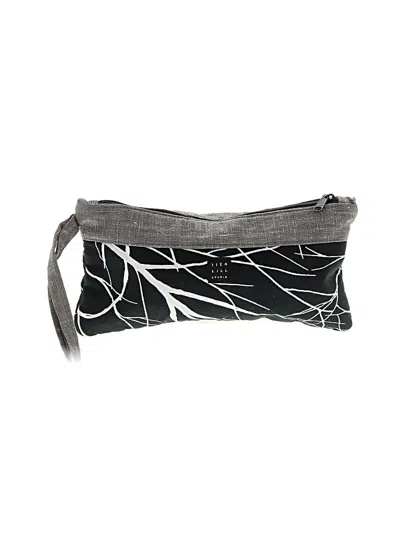 Pre-owned Assorted Brands Wristlet In Gray