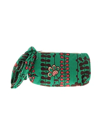 Pre-owned Assorted Brands Wristlet In Green