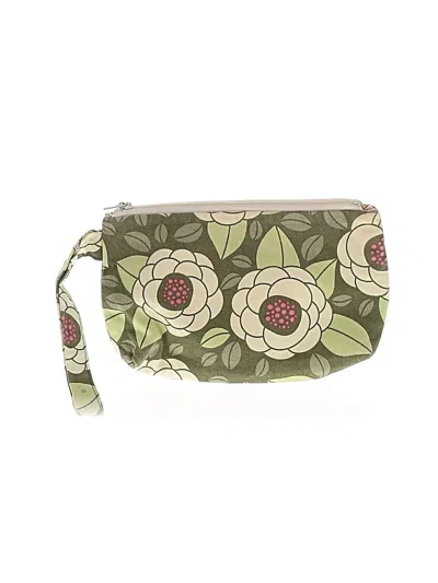 Pre-owned Assorted Brands Wristlet In Green