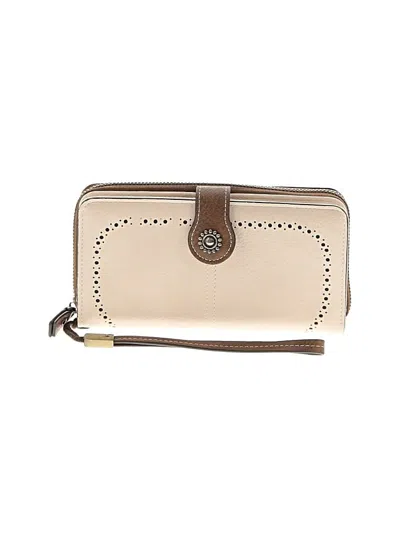 Pre-owned Assorted Brands Wristlet In Ivory
