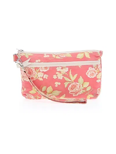 Pre-owned Assorted Brands Wristlet In Pink