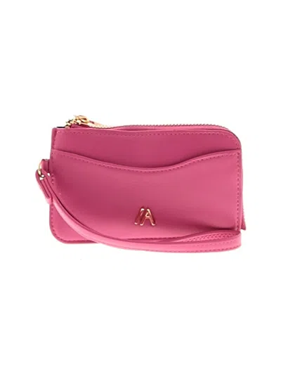Pre-owned Assorted Brands Wristlet In Pink