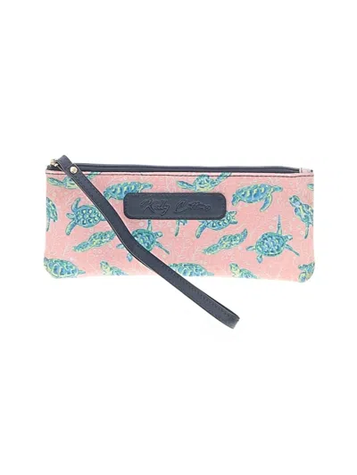 Pre-owned Assorted Brands Wristlet In Pink