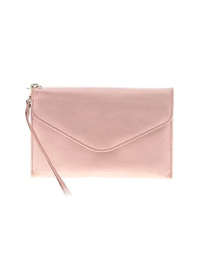 Pre-owned Assorted Brands Wristlet In Pink