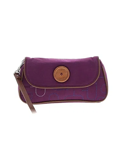 Pre-owned Assorted Brands Wristlet In Purple