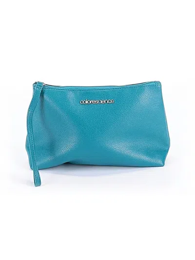 Pre-owned Assorted Brands Wristlet In Teal