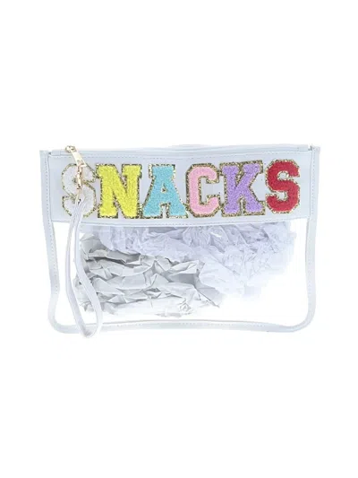 Pre-owned Assorted Brands Wristlet In White