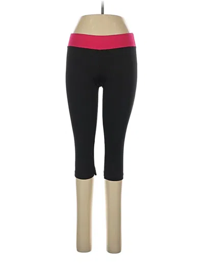Pre-owned Assorted Brands Yoga Pants In Black