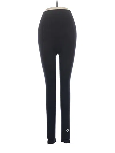 Pre-owned Assorted Brands Yoga Pants In Black