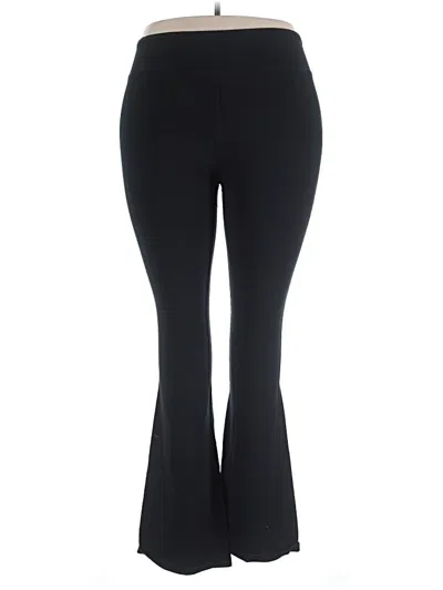 Pre-owned Assorted Brands Yoga Pants In Black