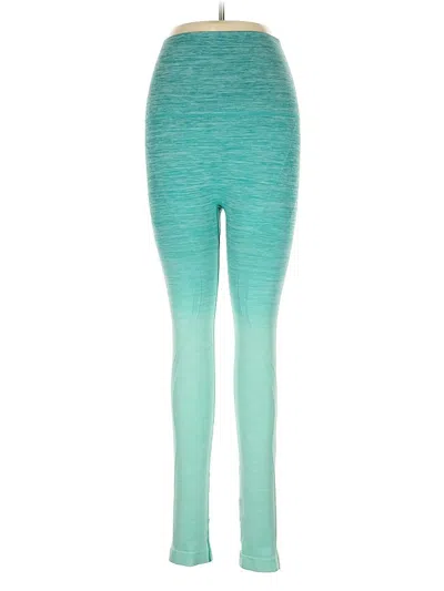 Pre-owned Assorted Brands Yoga Pants In Blue