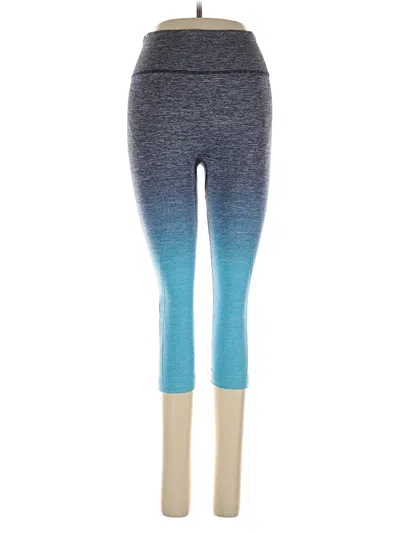 Pre-owned Assorted Brands Yoga Pants In Blue