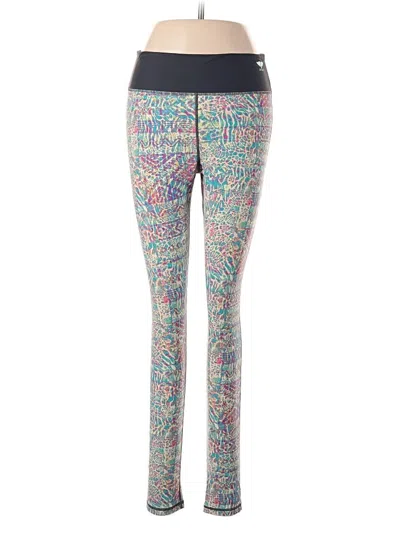 Pre-owned Assorted Brands Yoga Pants In Blue