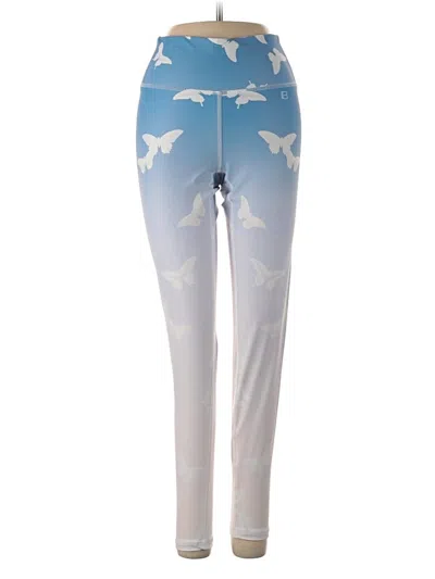 Pre-owned Assorted Brands Yoga Pants In Blue
