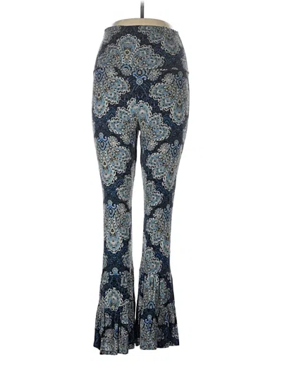 Pre-owned Assorted Brands Yoga Pants In Blue