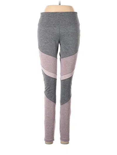 Pre-owned Assorted Brands Yoga Pants In Gray