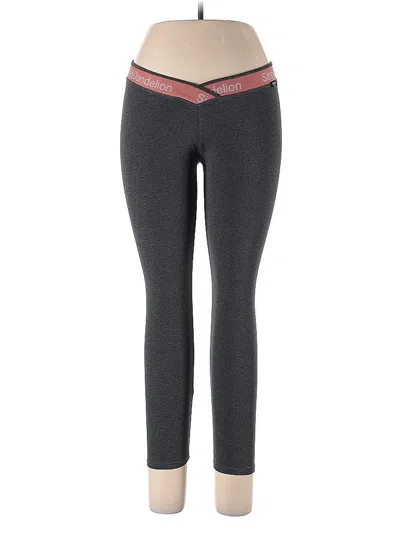 Pre-owned Assorted Brands Yoga Pants In Gray