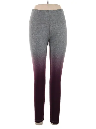Pre-owned Assorted Brands Yoga Pants In Gray