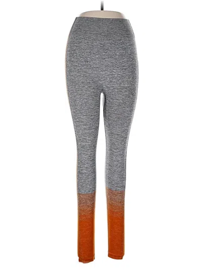 Pre-owned Assorted Brands Yoga Pants In Gray