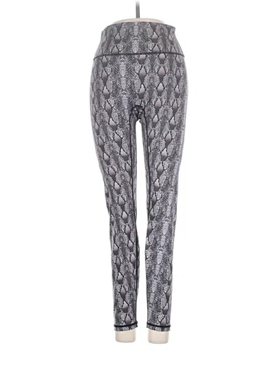 Pre-owned Assorted Brands Yoga Pants In Gray
