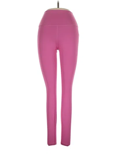 Pre-owned Assorted Brands Yoga Pants In Pink