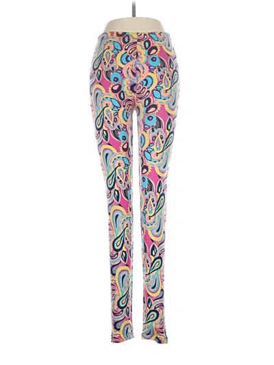 Pre-owned Assorted Brands Yoga Pants In Pink