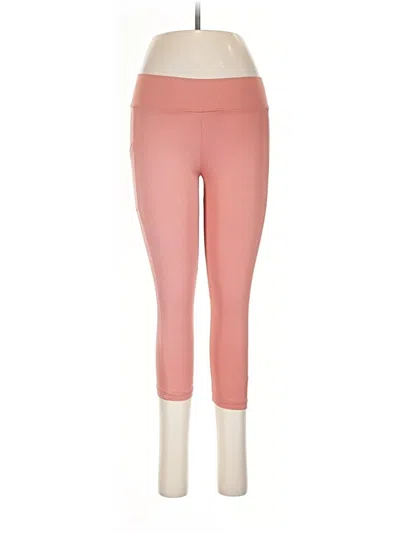 Pre-owned Assorted Brands Yoga Pants In Pink