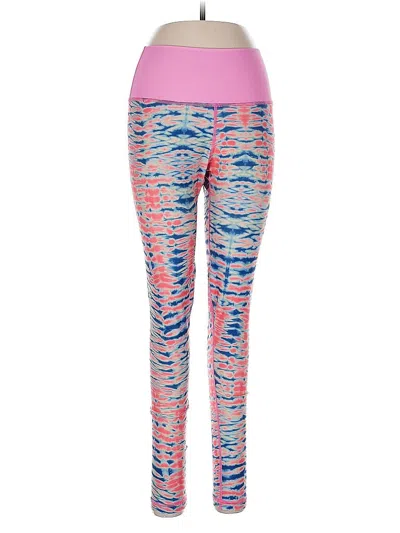 Pre-owned Assorted Brands Yoga Pants In Pink
