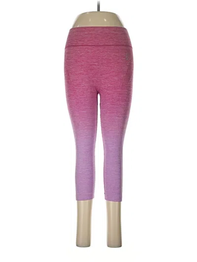 Pre-owned Assorted Brands Yoga Pants In Pink