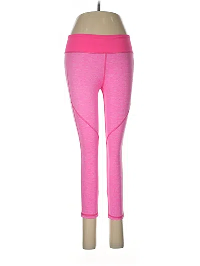 Pre-owned Assorted Brands Yoga Pants In Pink