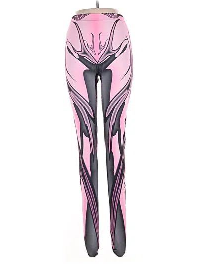 Pre-owned Assorted Brands Yoga Pants In Pink
