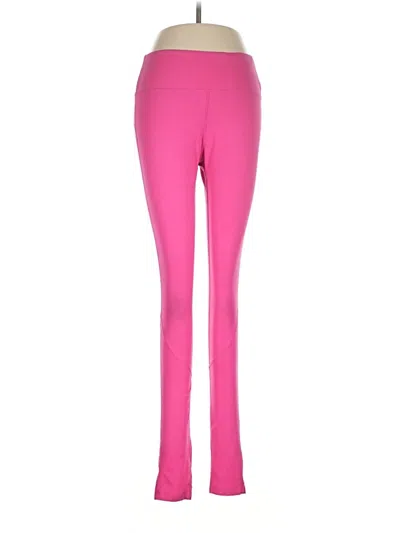 Pre-owned Assorted Brands Yoga Pants In Pink