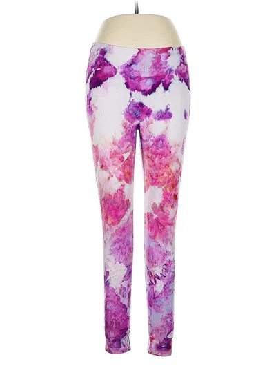 Pre-owned Assorted Brands Yoga Pants In Purple