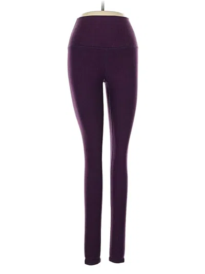 Pre-owned Assorted Brands Yoga Pants In Purple