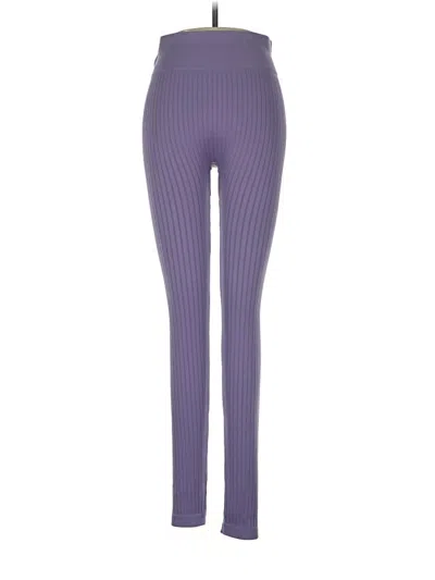 Pre-owned Assorted Brands Yoga Pants In Purple