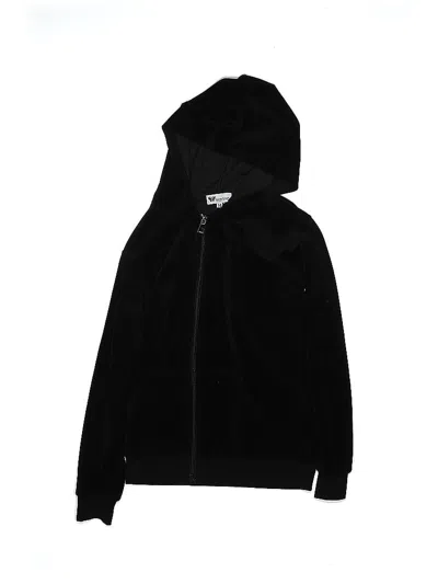 Pre-owned Assorted Brands Kids' Zip Up Hoodie In Black
