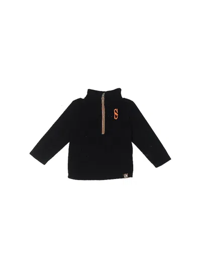 Pre-owned Assorted Brands Kids' Zip Up Hoodie In Black