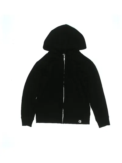 Pre-owned Assorted Brands Kids' Zip Up Hoodie In Black