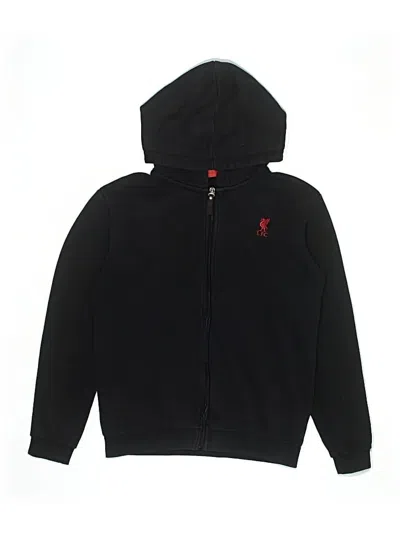Pre-owned Assorted Brands Kids' Zip Up Hoodie In Black