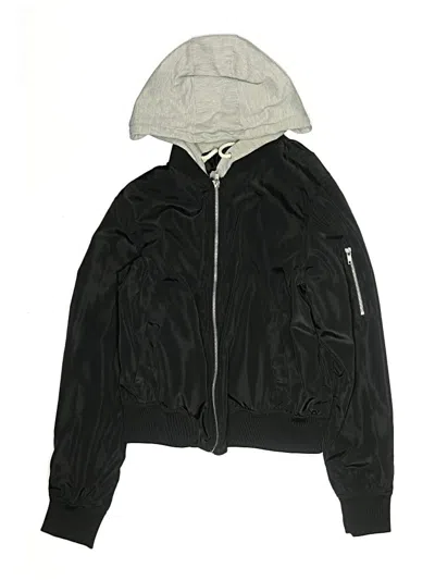 Pre-owned Assorted Brands Kids' Zip Up Hoodie In Black