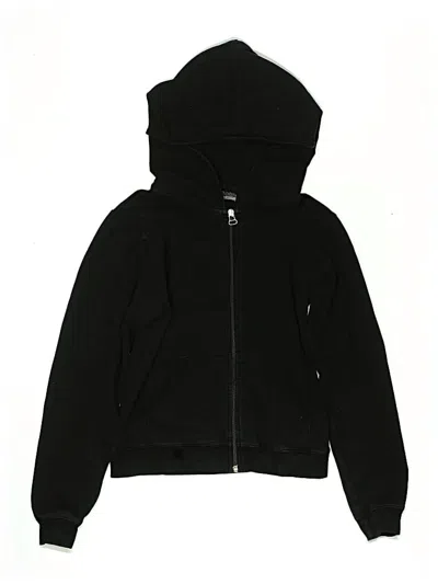 Pre-owned Assorted Brands Kids' Zip Up Hoodie In Black