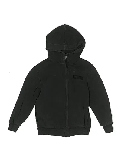 Pre-owned Assorted Brands Kids' Zip Up Hoodie In Black