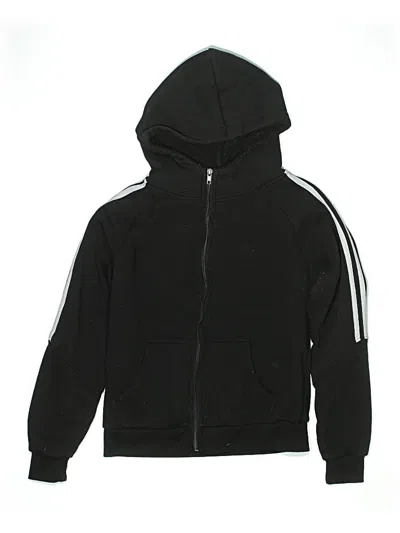 Pre-owned Assorted Brands Kids' Zip Up Hoodie In Black