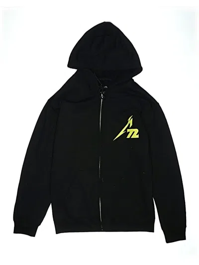 Pre-owned Assorted Brands Kids' Zip Up Hoodie In Black